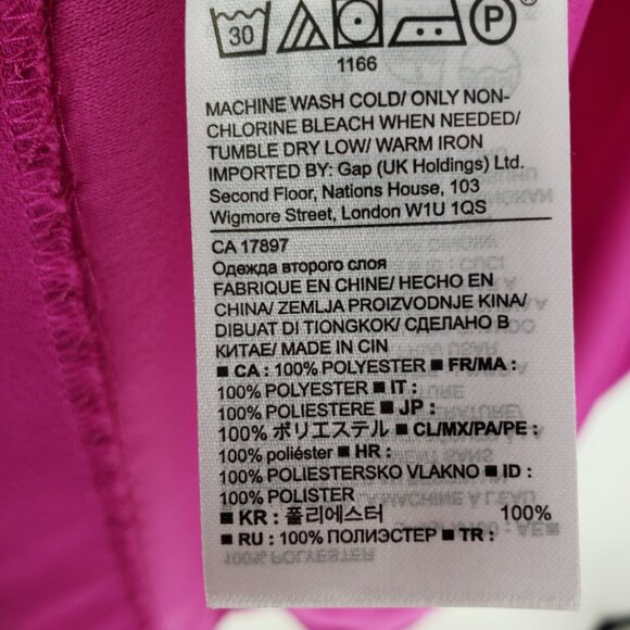 3/$25 Banana Republic Ruffle Dress 0 A Line Short Sleeves Cocktail Work Pink - Picture 10 of 11